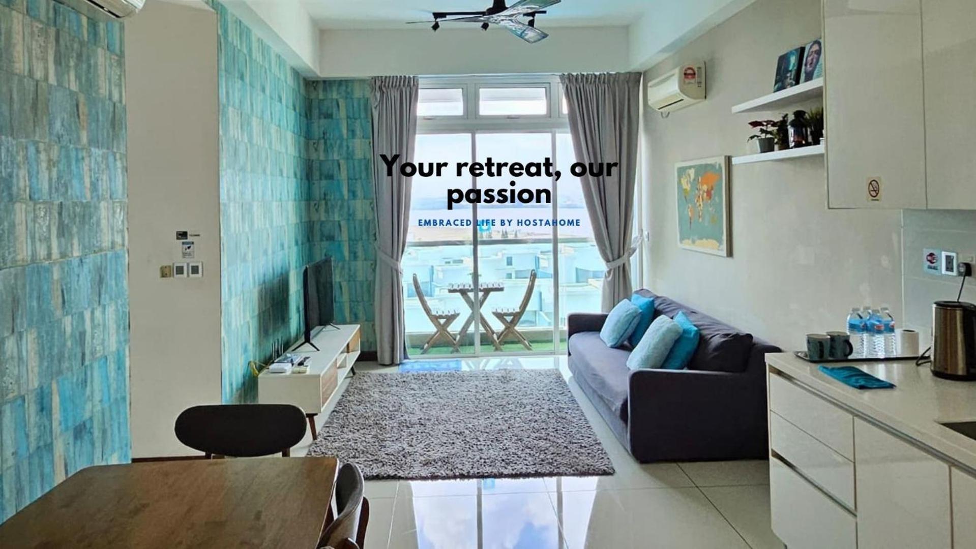 Experience The Coast - Hostahome Suites At Paragon Residence Near Downtown Johor Bahru Buitenkant foto